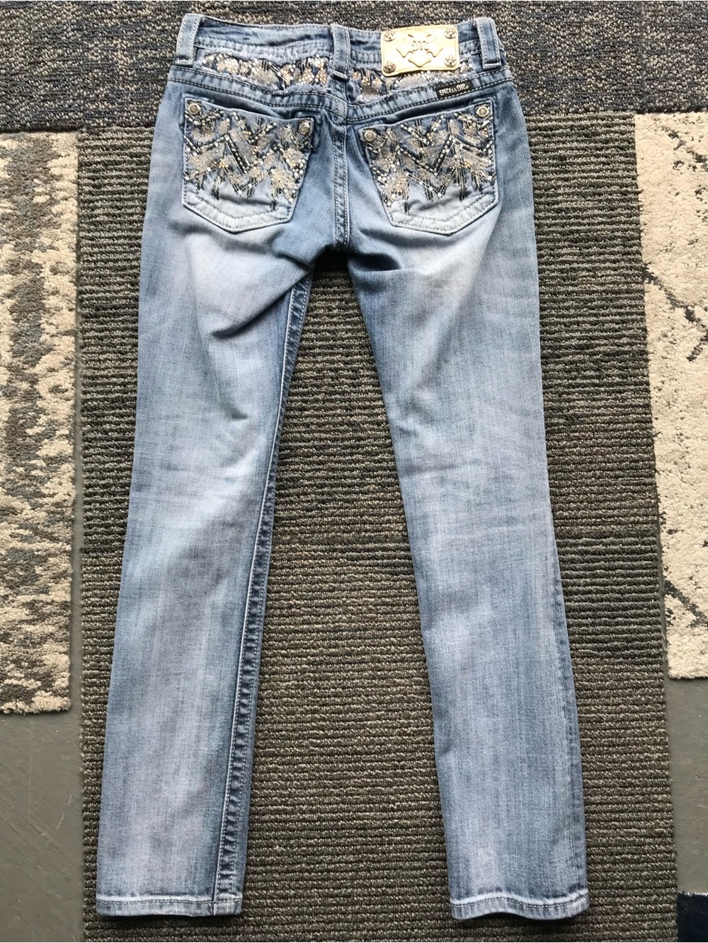 Miss Me Blue Embellished Women's Jeans - Picture 3 of 10